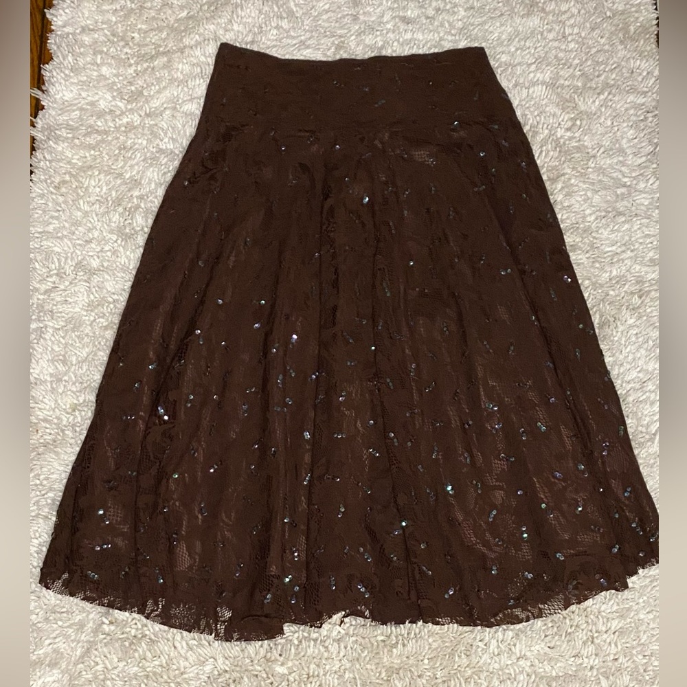High waist maxi skirt